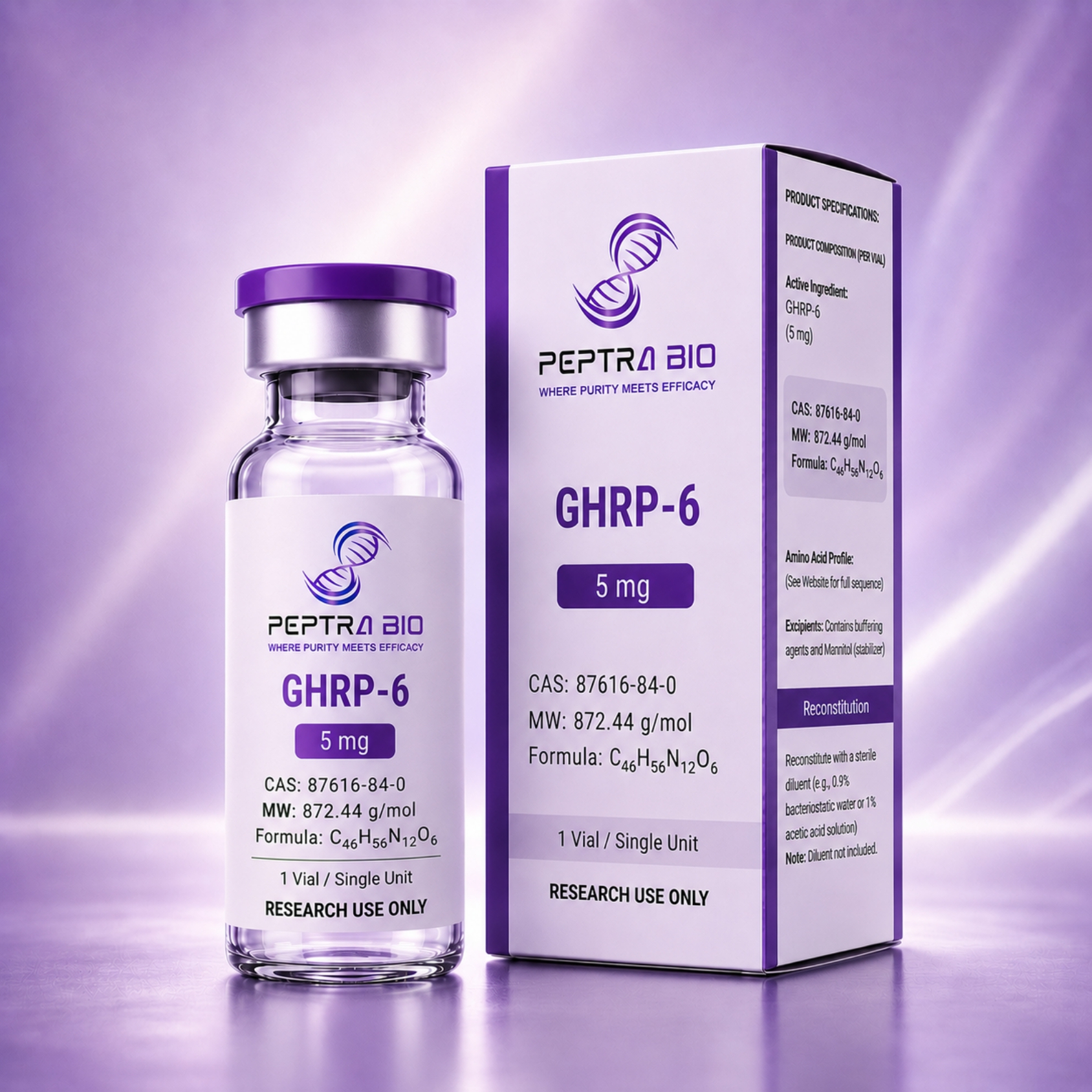 Peptrabio – GHRP-6