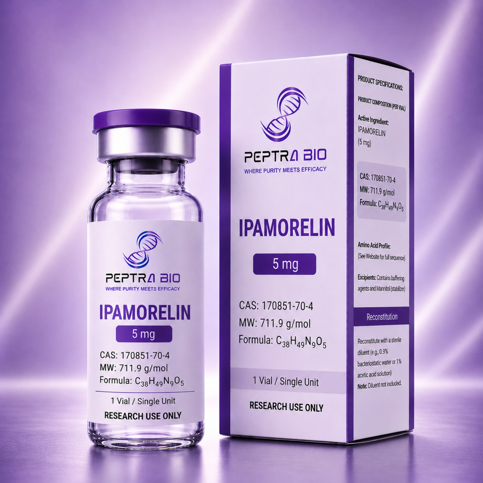 Peptrabio – IPAMORELIN