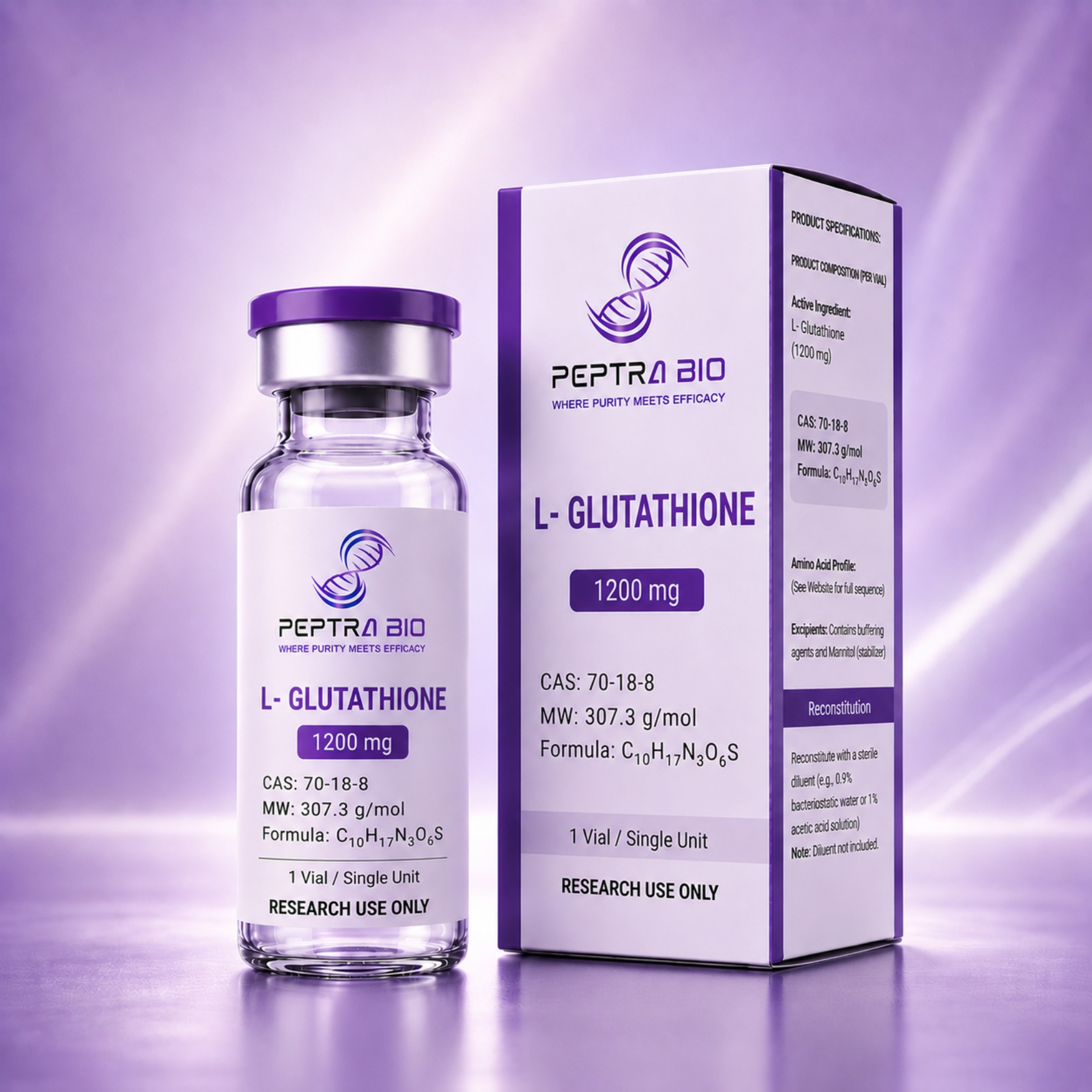 Peptrabio – L-GLUTATHIONE