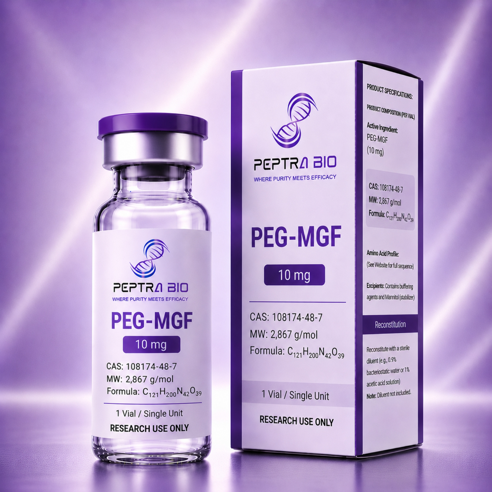 Peptrabio – PEG-MGF