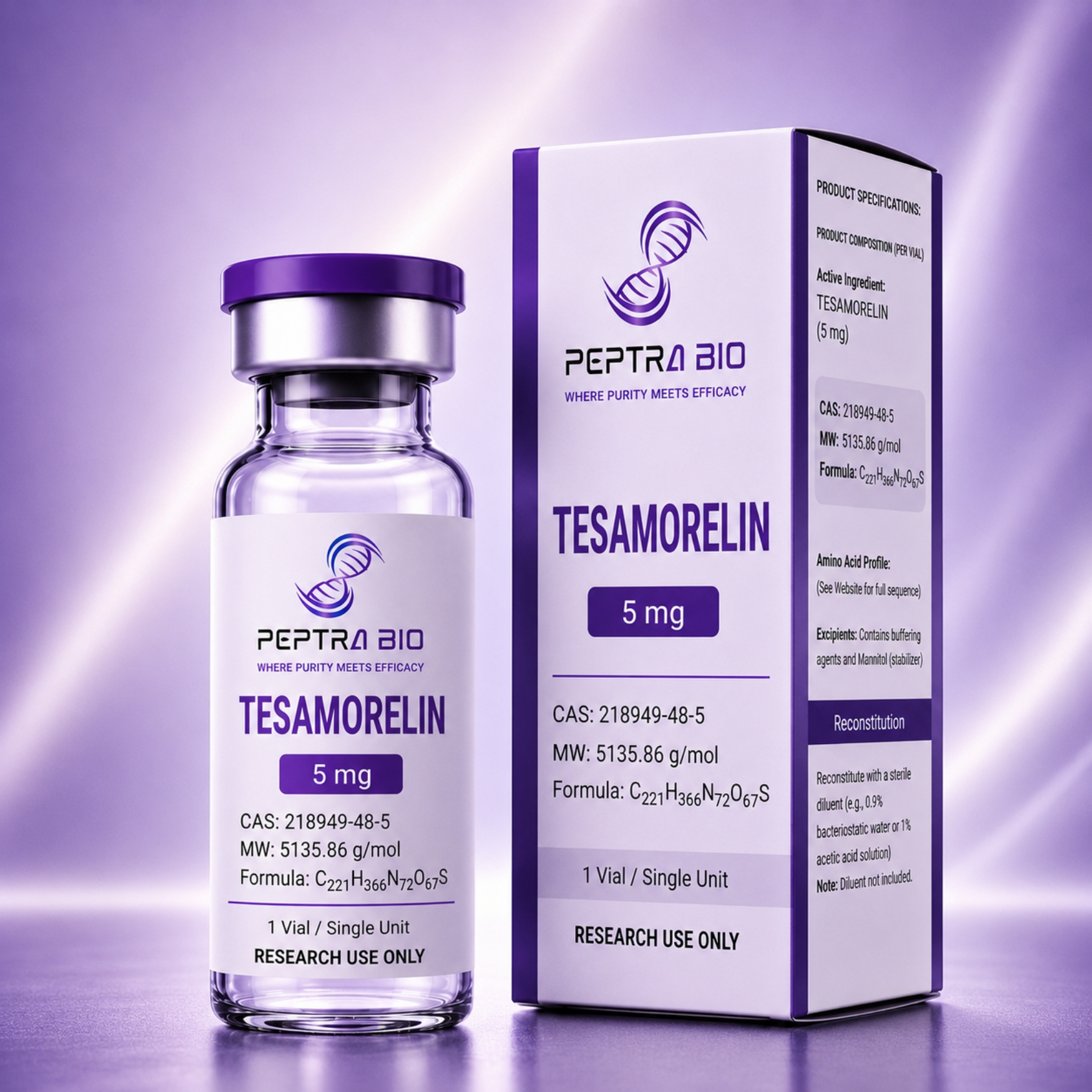 Peptrabio – TESAMORELIN